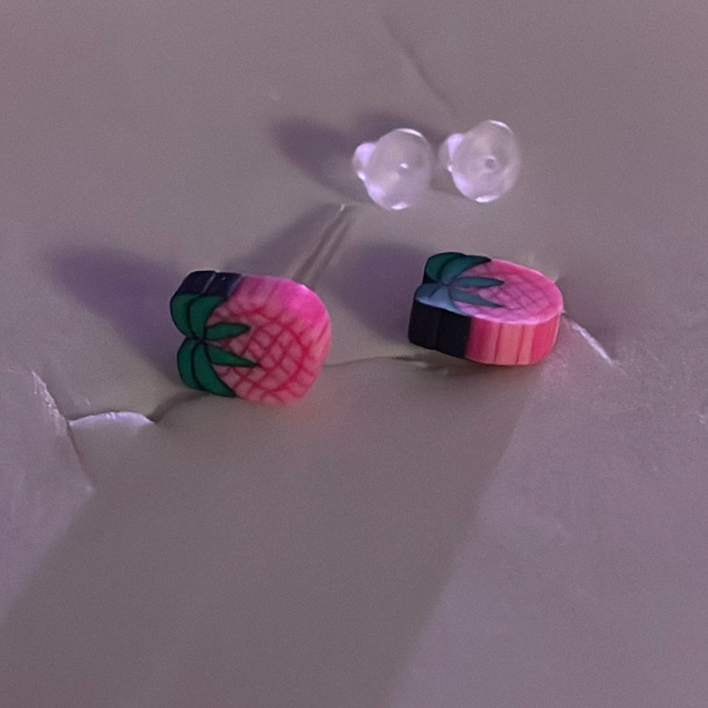 Tiny Fruit Earrings
